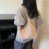 Bolso casual retro mujer gran capacidad tote para ir al trabajo nuevo otoño versátil gamuza 2026 un solo hombro