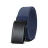 Cinturón Táctico de Lona de Alta Elasticidad para Hombre Baluma Cinturón Clásico de Nylon con Hebilla Automática Moda Versátil Estilo de Negocios