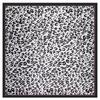 Mai Tong lenço de seda 90 cm * 90 centímetros Europa e Estados Unidos novo clássico leopardo impressão senhoras imitação lenço de seda pequeno lenço quadrado
