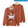 2023 Cross-border Novos elementos de Halloween Impressão criativa 3D Digital Casual Solto Masculino e Feminino Moletom com gola redonda