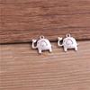 Accesorios de Joyería DIY Retro Elefante Hecho a Mano DIY Joyería al por Mayor Joyería para Teléfono Móvil 15*14mm Colgante
