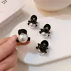 Pinza para el cabello premium francesa retro perla pequeña pinza de agarre diseño nicho lujo ligero elegante princesa flequillo clip clip de tiburón