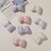 Estilo INS sistema de color macarrón suave juvenil versátil moño 3D clip para el pelo DIY zapatos para mujer calcetines accesorios de ropa
