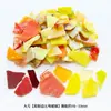 250g Mosaico de Vidrio Mica con Bordes Fragmentos Irregulares Recortes para Pintura de Mosaico Transparente Estilo Tiffany