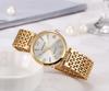 Agita el sonido rápido moda de alta gama para mujer reloj de diamantes correa de acero macizo reloj impermeable Reloj de mujer punto una generación de cabello