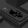 Popular Diseño de Calavera Oscura de Moda Adecuado para Apple 18E Funda Protectora de Silicona iPhone 14/15 Carcasa Blanda Mate