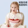 Babero de Bebé Babero de Silicona Impermeable para Niños Babero de Comida para Bebés Babero de Comida 3D Toalla para Saliva Productos para Mamá y Bebé