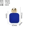 Frasco Dispenser de Perfume Aveludado 30/50ml, Frasco de Vidro Transparente Vazio com Rosca 15mm com Cabeça Spray, Frasco de Amostra de Perfume de Alta Qualidade