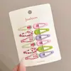Pinzas para el pelo de niños que no dañan el pelo, lindas pinzas BB de estrella de cinco puntas para niñas, pasadores para flequillos y patillas, accesorios para el pelo de bebé