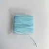 Acessórios Mini Elásticos de Cabelo Amostras Fio Misto Acessórios para Cabeça Acessórios DIY Chicote Sujo Série Azul Prancheta de Fio de Costura Tibetano