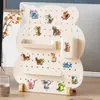 20 Peças de Ímãs de Geladeira Magnéticos Macios Originais de Animais 3D, Fofos e Adoráveis Desenhos Animados Transfronteiriços Impermeáveis Decorativos Adesivos Totalmente Magnéticos