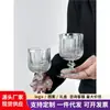 Nuevo Estilo Ins Nicho Copa de Vino Francesa Retro Alto Valor Hogareño Femenino Taza de Jugo Copa de Vino Copa de Agua