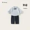 Trajes No Reembolsables de Bienestar para Bebés y Niños Pequeños, Trajes de Dos Piezas para Niños, Trajes de Pantalón para Niños, Colección de Rebajas de Ropa para Bebés Niñas