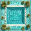 Alfombrilla para mesa de mahjong de estilo americano más vendida, hecha de tela Jiaji, impermeable, con base de goma, antideslizante, reductora de ruido, resistente al desgaste, adecuada para entretenimiento en casa