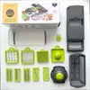Cortador Multifuncional de Legumes Transfronteiriço Cortador de Legumes de Cozinha Ralador de Batata Desfiador Dispositivo de Cubos Ferramenta de Fatiar