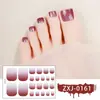Pegatinas de Verano Zhengxiang para Pies Pegatinas de Arte para Uñas Impermeables Gradiente Polvo de Cebolla Pegatinas para Uñas de los Pies Pegatinas de Cola Europeas y Americanas Transfronterizas