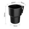 Portavasos para Vehículos Eléctricos para Té de Leche, Portavasos para Coche, Portabebidas Conveniente, Estante de Almacenamiento para Botellas de Agua