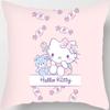 Decoración de Dormitorio Infantil de Dibujos Animados Funda de Almohada Rosa de Hello Kitty Cojines de Sofá Soportes Personalización
