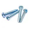 Tornillos Autorroscantes Galvanizados Endurecidos Phillips Cabeza de Lenteja Tornillos para Madera Phillips Cabeza de Lenteja Tornillos Pequeños Electrónicos para Computadora M4M5M6