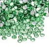 Rhinestones de Resina Planos para Decoración DIY de Fundas de Teléfono, Rhinestones para Uñas, Rhinestones Grandes de Resina en Forma de Abanico, Planos AS11, 30 Colores