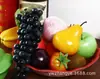 Fruta de simulación Naranja manzana plátano uva limón tienda de té con leche decoración del hogar adornos para mesa de té de flores accesorios modelo