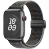 Adecuado para Apple Watch 11 Correa de Reloj iWatch S10/9 Hebilla Magnética Correa de Bucle de Nylon Nike