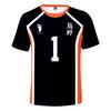 Camisetas Juveniles de Voleibol Verano 2025 3D para Hombres y Mujeres Atuendos de Pareja Suéter de Manga Corta Cuello Popular Juvenil Camiseta para Hombre