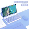 Adecuado para Samsung Tab A9Plus Cubierta Protectora con Teclado Bluetooth 2024 S9Fe S6Lite Estuche de Cuero con Teclado Táctil
