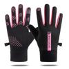 Luvas Quentes Estilo Casal Luvas de Inverno Femininas Veludo Tela Sensível ao Toque À Prova D'água para Esqui ao Ar Livre Ciclismo Bicicleta Masculinas Etiqueta Vertical
