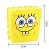 Prateleira de secagem e armazenamento para pia de cozinha, organizador de pendurar para lavar louça, escorredor de desenho animado Bob Esponja