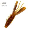 Pinza Grande Camarón Señuelo Cebo Blando Negro Pit Señuelo Falso Obstáculo Camarón Insecto Blando Pesca Lobina Pez Mandarín Pesca Invertida Anzuelo Plomado Camarón Ned
