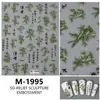 Nuevas Calcomanías para Uñas de Mariposa, Accesorios Decorativos Suaves y Portátiles, Calcomanías 3D en Relieve, Calcomanías para Uñas de Concha, Tridimensional