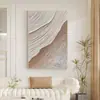 5 Pinturas de Pared Texturizadas para la Entrada, Pinturas al Óleo Abstractas para la Sala de Estar, Pinturas Decorativas Geométricas para el Cabecero, el Comedor y el Dormitorio