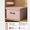 Caja de Almacenamiento de Ropa Caja Organizadora para Bebés de Tela Hogar Tamaño Grande Caja para Ropa de Algodón y Lino Importada Plegable