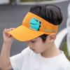 Sombrero de copa vacío para niños primavera y verano gorra con visera bebé niña caricatura gorra de béisbol niño protección solar sombrero deportivo de protección solar 1031