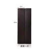 Régua de Madeira Sólida Cipreste Negro Papel de Arroz Prensado Suprimentos para Caligrafia Grande, Médio e Pequeno 15-30 Placa Clara Lisa Par de Réguas para Caligrafia
