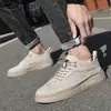 Zapatos de Hombre Transfronterizos Primavera y Verano Nuevo Estilo Tenis para Hombre Retro Juvenil Tallas Grandes Zapatos de Cuero Comercio Exterior de Hombre Zapatos Casuales de Ante para Hombre