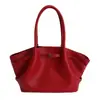 Bolsa de Mano Retro de Lujo Ligero con Textura de Lichi para Comercio Exterior, Bolso Versátil Clásico Europeo y Americano para Mujer, Otoño, Hombro Único, Debajo del Brazo