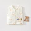 Chaleco para bebé recién nacido otoño e invierno ropa de bebé chaleco de otoño chaleco acolchado de algodón prenda exterior chaleco de 40 g