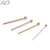 Pasadores de Cuentas de Plata 925 Accesorios para Joyería DIY Agujas para Abalorios Agujas para Pendientes Agujas de Cabeza Plana Agujas de Champiñón Agujas de Paraguas Agujas de Plata