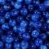 Cielo Estrellado Princesa Sirena Resina de Purpurina Fina Cuentas Redondas Acrílicas Sueltas Accesorios para Collar Pulsera Hechos a Mano DIY