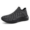 Zapatos Deportivos para Pareja, Transfronterizos Talla Grande Calados Ligeros de Tejido Volador, Slip-On Casuales de Malla, Zapatos Transpirables