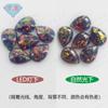 Huagang gema en forma de pera sintética gema Aobao anillo superficie de piedra desnuda OPALO forma de gota OPALO artificial FI12