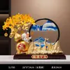 Pintura de Arena Movediza de Calabaza Gato de la Suerte Adornos Sala de Estar Tienda de Empresa de Gama Alta Recepción Decoración Regalo de Inauguración de Casa Nuevo Hogar