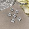 Rincones Premium K9 para Uñas, Diamantes de Circonita Transparente Brillantes, Estilo Azúcar Helado, Populares en Xiaohongshu, Rincones para Decoración de Uñas