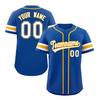 Nuevo Traje de Béisbol de Comercio Exterior Europeo y Americano 2024 Impresión 3D Verano Dobladillo Botón Holgado Camiseta de Manga Corta para Hombres y Mujeres Verano