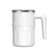 Medição Inteligente de Temperatura Copo de Mistura Totalmente Automático Sucção Magnética Copo de Café de Aço Inoxidável 304 Copo Misturador Recarregável Copo Misturador para Fitness