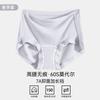 Bragas de Modal sin Costuras de Cintura Alta para Mujer 60S con Entrepierna Extendida y Algodón de Fibra Larga 7A Antibacteriano
