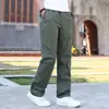 Calças casuais retas masculinas 2025 novo verão finas folgadas perna larga masculinas modernas com cordão workwear calças compridas