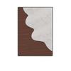Textura Simple Moderna Sentido de Estilo Silencioso Estilo de Gama Alta Blanco y Negro Gris Pintura Colgante Fondo de Pared de Sofá de Sala Mural de Piso